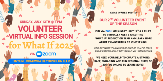 What If Volunteer Info Session (virtual)